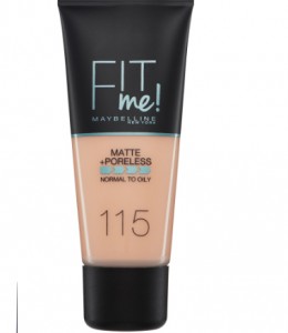 كريم اساس فيت مي مات من ميبلين - 30مل 115 Ivory